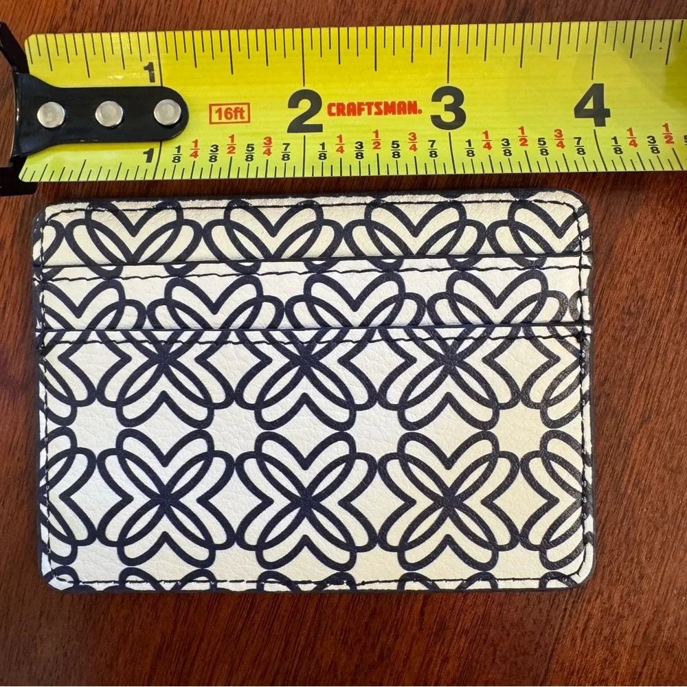 NEW Lilly Pulitzer Navy Butterfly Card Holder Wallet